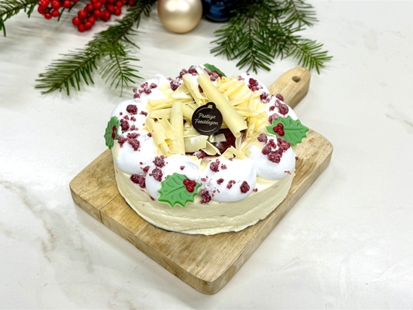 Witte wonderland taartje